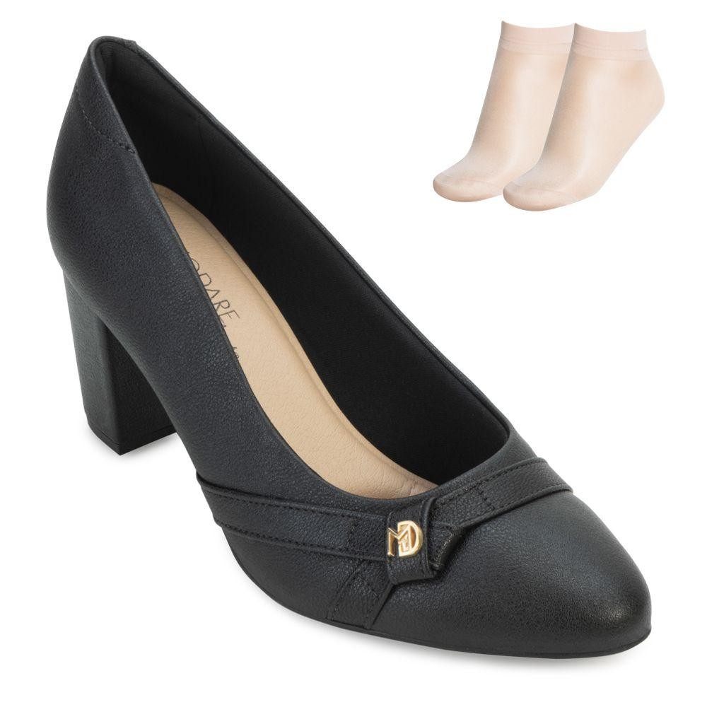 Sapato Salto Modare e Meia MD23-73771