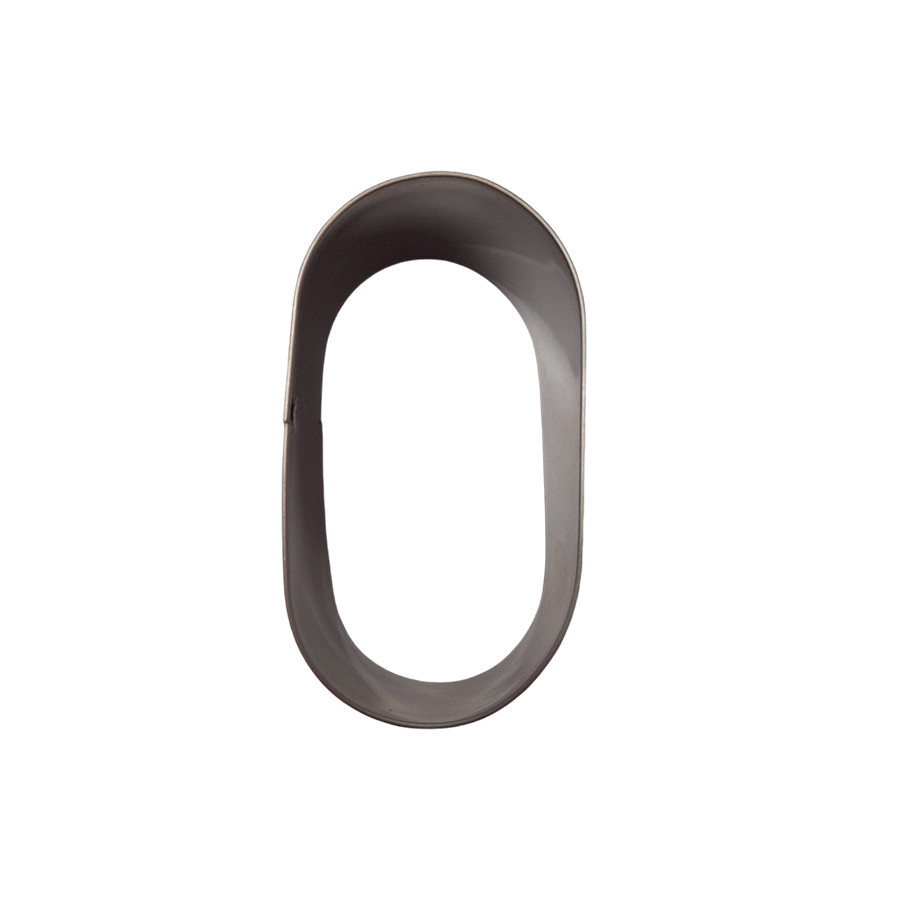 Cortador Aro Oval 8x4,3x4cm - Ref.2082  - 1 unidade - RR Cortadores - Rizzo em Oferta na Shopee