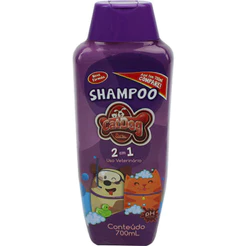 Shampoo 2 em 1 CatDog & Cia Linha para Cães e Gatos - 700 mL