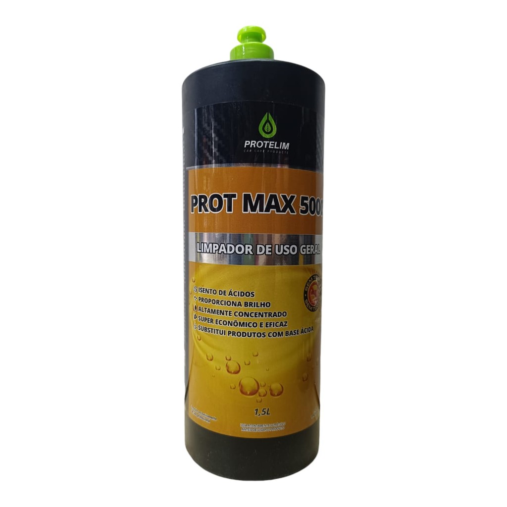 Prot Max 5000 Limpador De Uso Geral Lava Sem Toque 1.5l em Oferta na Shopee