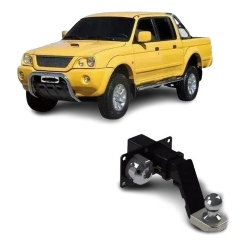 Engate Reboque L200 Sport E Outdoor 2004 A 2012 Removível
