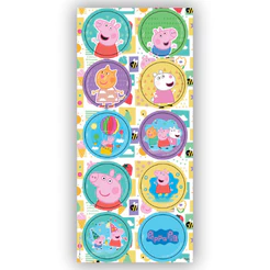 30~150 ADESIVO PEPPA PIG REDONDO Regina (CHOCO)