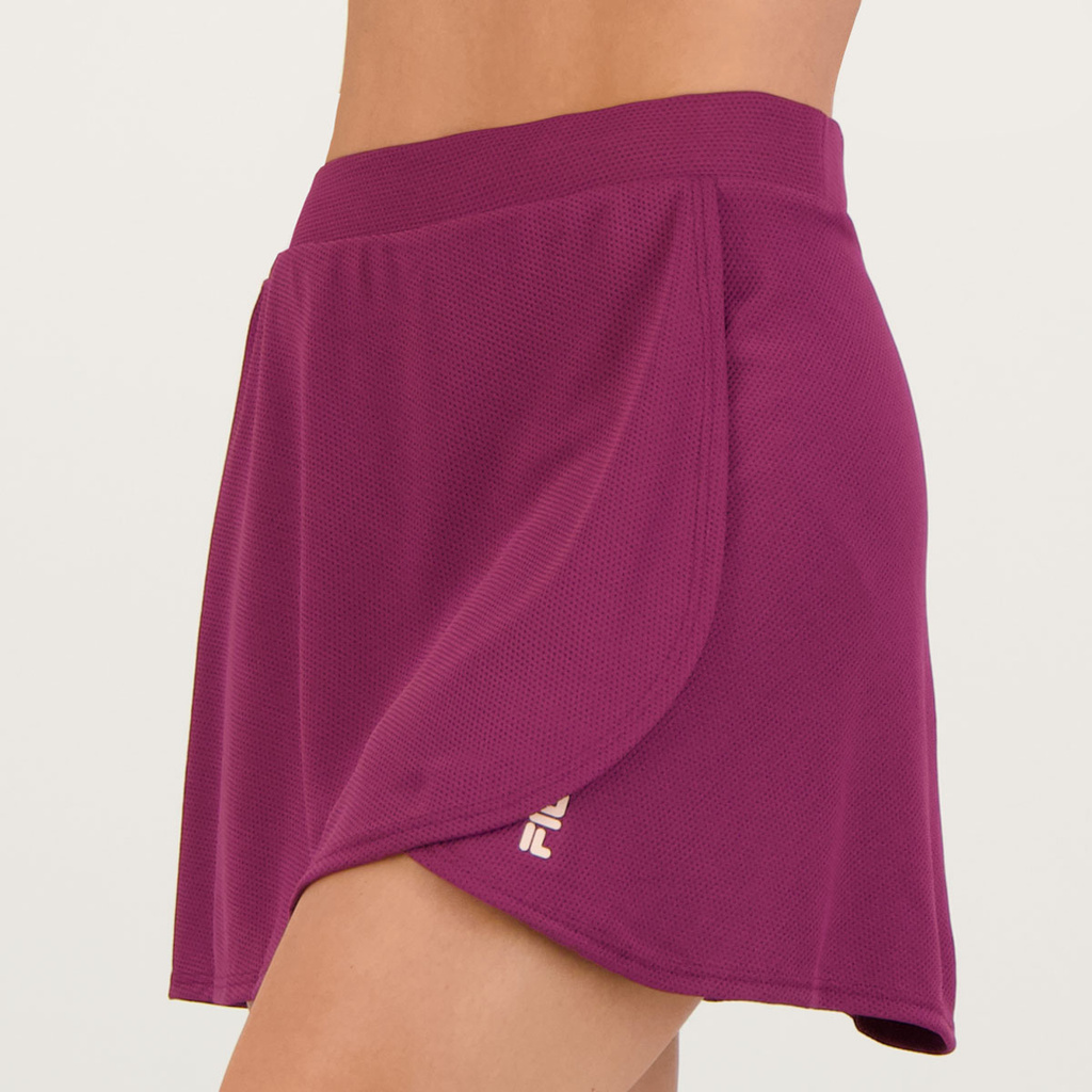 Skort Fila Flow II Feminino Bordô - Women Clothes