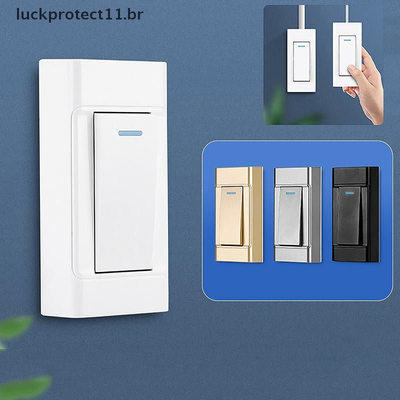 LTBR 1 Peça 1 Gang 2 Vias Montagem Em Superfície Fio Instalação Cabeceira Liga/Desliga Controle Lâmpada Painel Luz De Pa