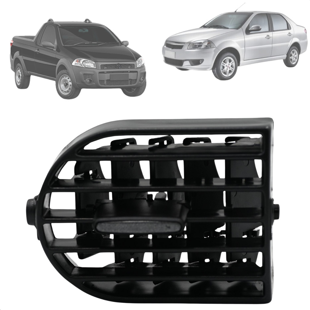 Difusor De Ar Lateral Palio Siena El Strada 2013 A 2019