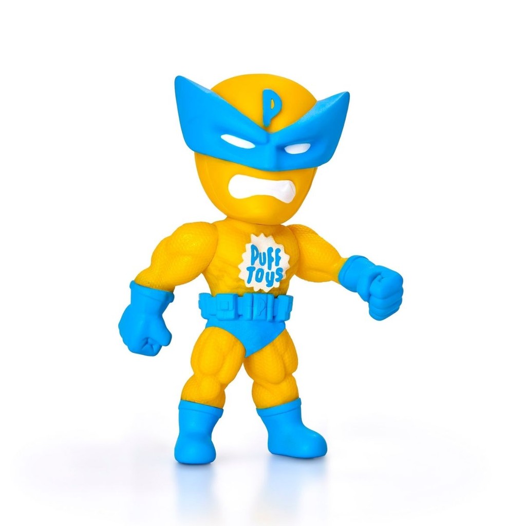 Boneco X-MAN Mega Funko 17cm Em Vinil Macio  Articulado Super Herói P/ Colecionar - Puff
