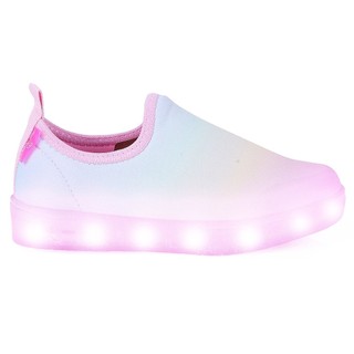 Tênis Infantil Feminino WorldColors Duda com LED - Multicolor em Oferta na Shopee