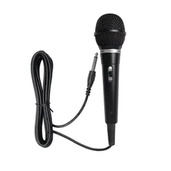Microfone Dinâmico C/chave+cabo Mxt M-1800b-preto