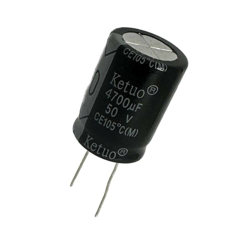 CAPACITOR ELETROLITICO 4700X50V - 4700UF X 50V - 105º GRAUS