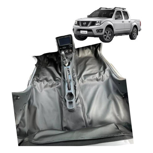 Proteção Carpete Assoalho Emborrachado Nissan Frontier 2008/2016