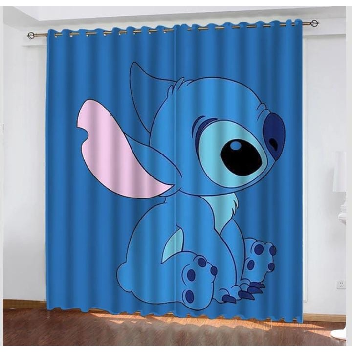 Cortina Infantil 2,45 x 1,45 LILO STITCH CT 23