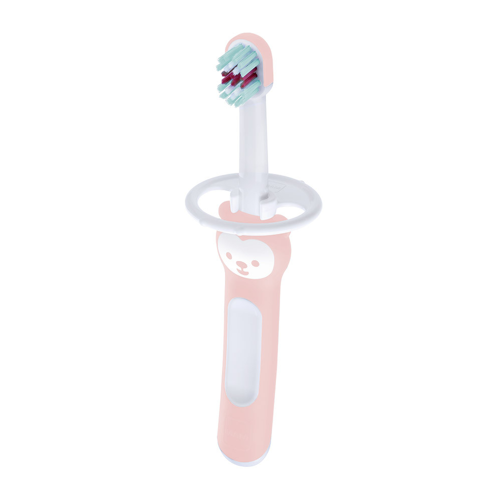 Escova Dental Bebê Mam Baby's Brush 6+ Meses Rosa