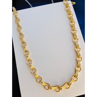 Colares banhados a Ouro Colar tendência Maximalismo