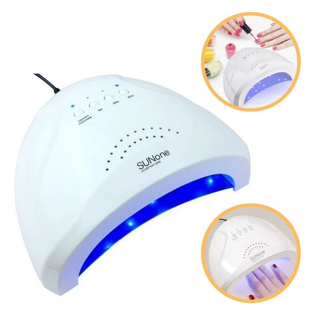Cabine Sun One Led E Uv Com Timer 48w Bivolt Profissional