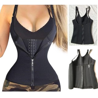 Cinta Modeladora Corpete Feminino Afina Cintura Reduz Medidas Treino Ajustável Com Alça em Oferta na Shopee