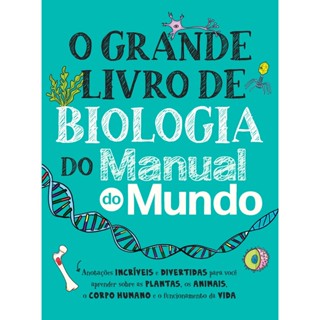 O Grande Livro de Biologia do Manual do Mundo em Oferta na Shopee
