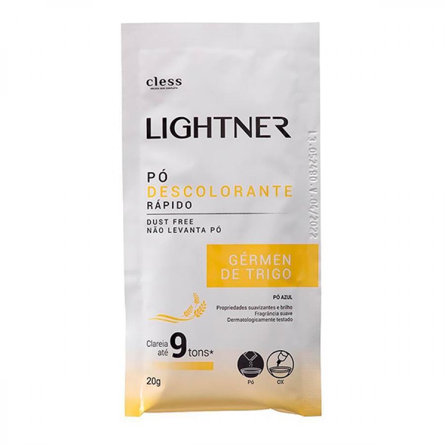 Pó Descolorante Lightner Germen De Trigo 20G em Oferta na Shopee