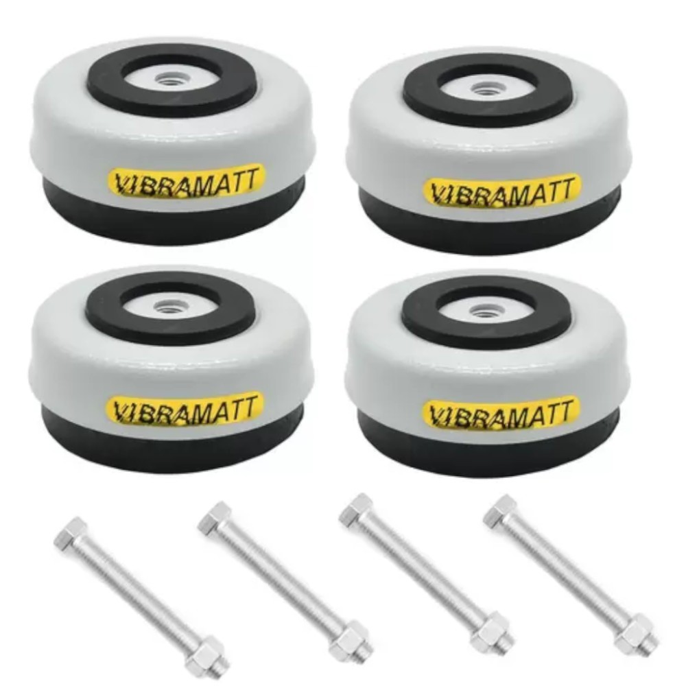Suporte anti-vibração encaixe de 1/2" com 4 peças - MINI Vibramatt