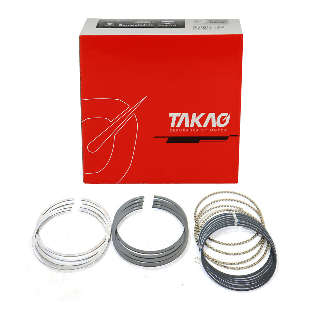 Jogo Aneis Motor Medida Std Para Fox Gol Golf Komb Polo em Oferta na Shopee