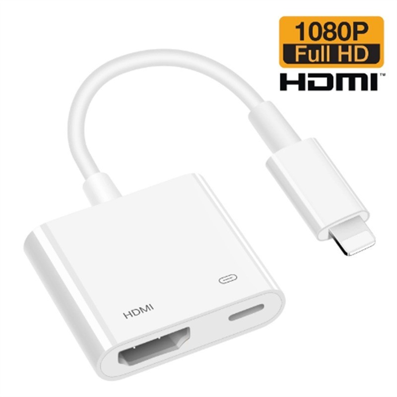 Adaptador Digital AV lightning iphone  Para HDMI Cabo iPhone 8 7 X iPad