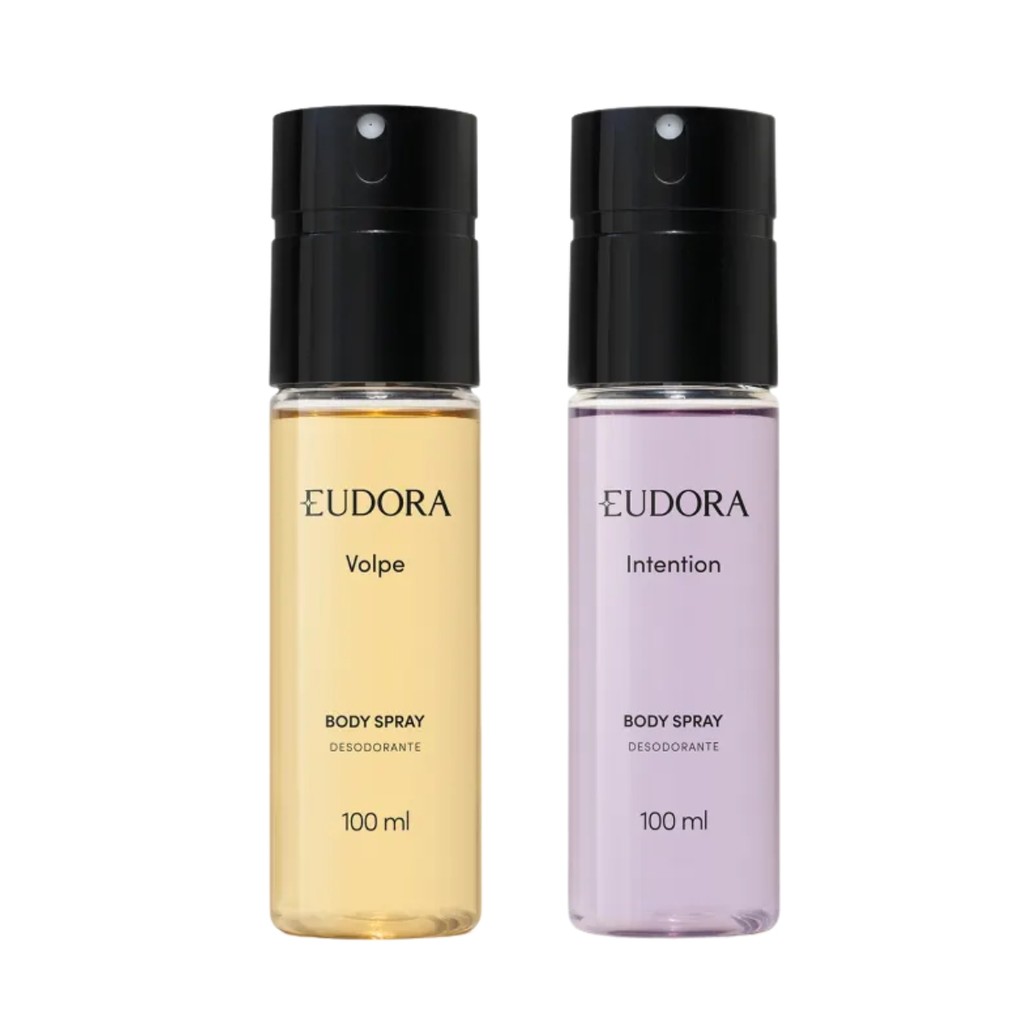 Kit Body Spray Volpe 100ml + Body Spray Club 6 100ml - Eudora