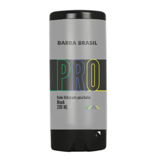 Balm para Barba BLACK - 200ML Barba Brasil em Oferta na Shopee