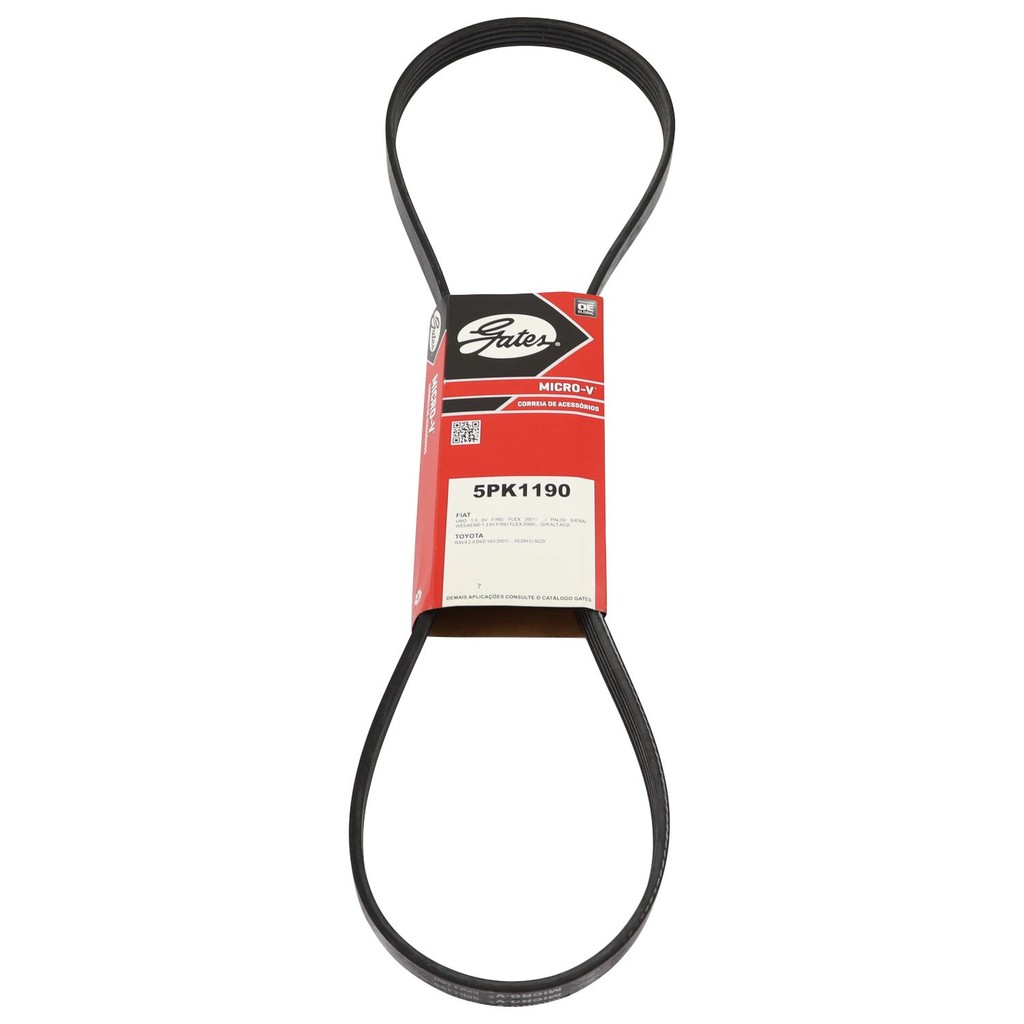 Correia Gates Micro-V 5PK1190 Uno, Palio, Siena - Cód.2957