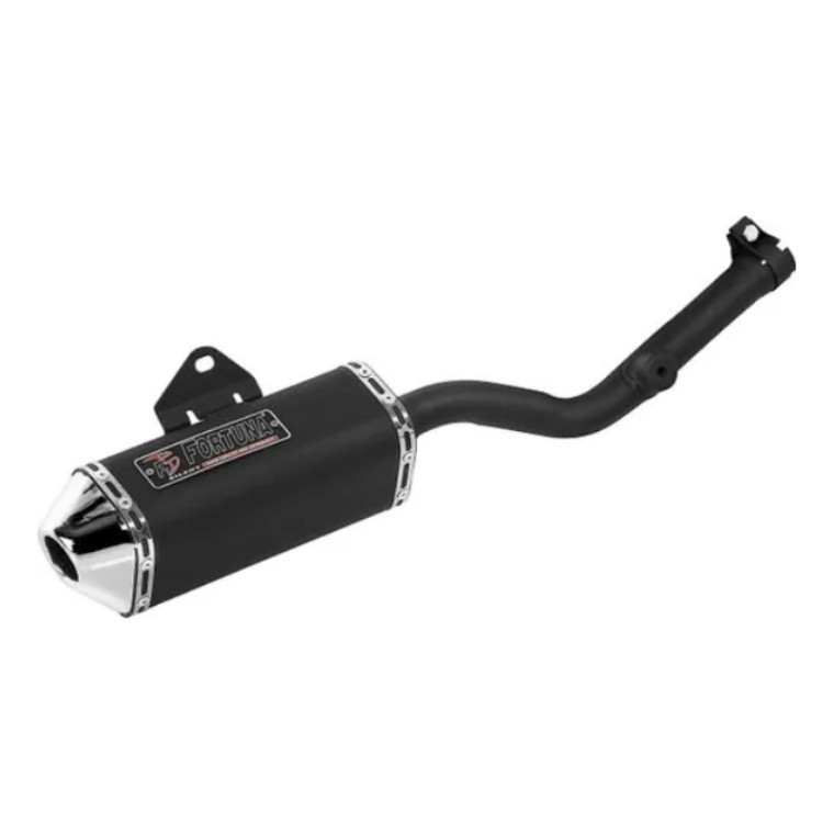Escapamento Moto Tdm 225/xt 225 Mini Tri Oval F1 Fortuna