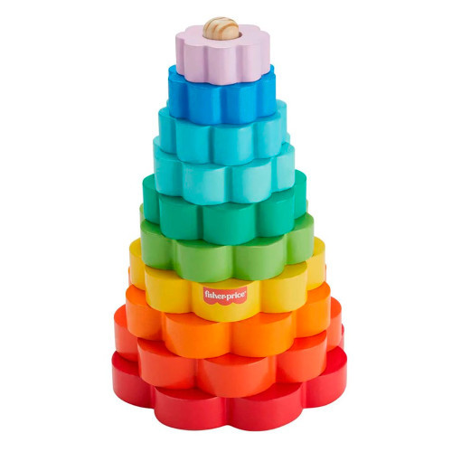 Anéis Empilháveis de Madeira Fisher-Price