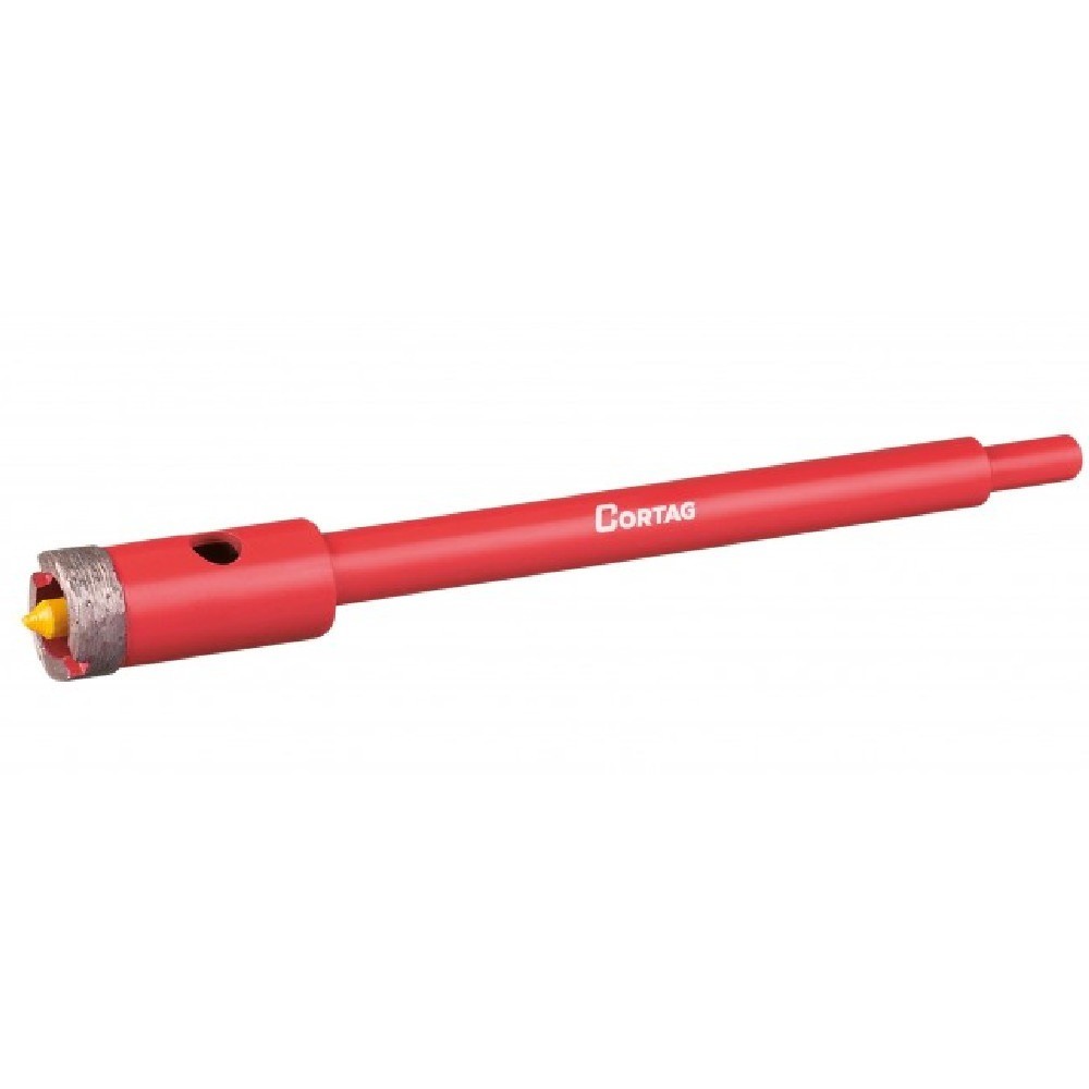 Serra copo diamantada 25 mm com haste de 3/8" - Cortag - Home & Living