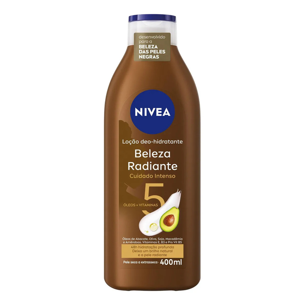 Creme Hidratante Nivea Body Beleza Radiante Intenso 400ml