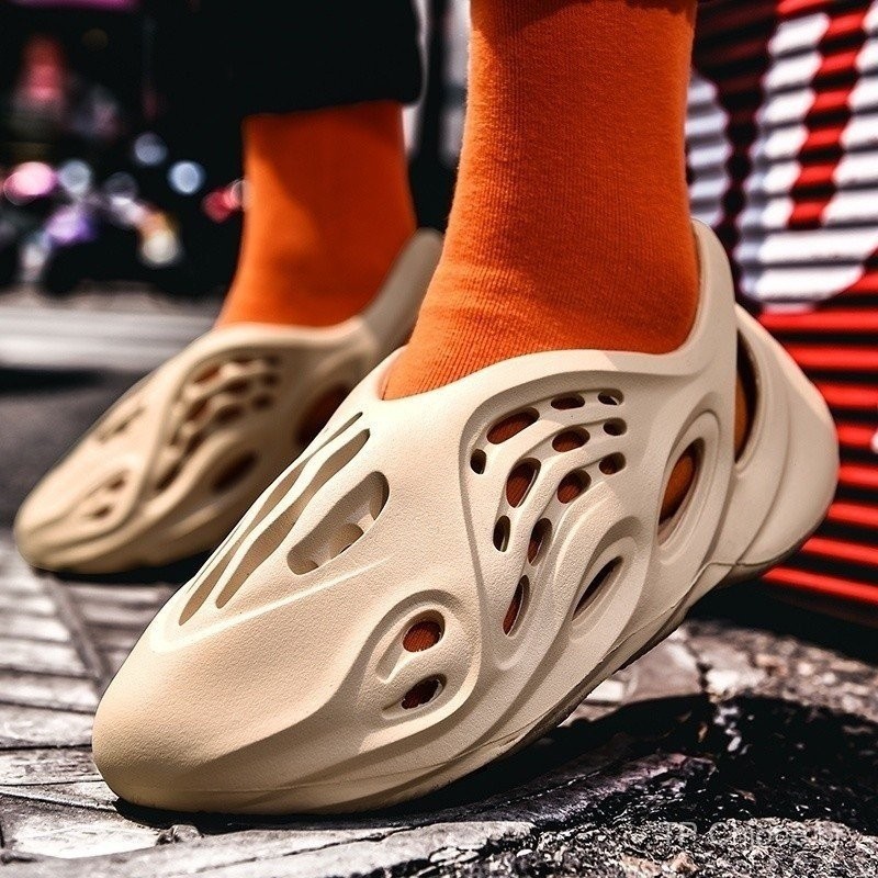{ SPEED TREND } Sandálias esportivas casuais masculinas e femininas de alta qualidade Foam Runner estilo masculino e fem