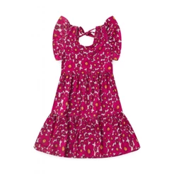 Vestido Infantil Feminino Flores Delicadas