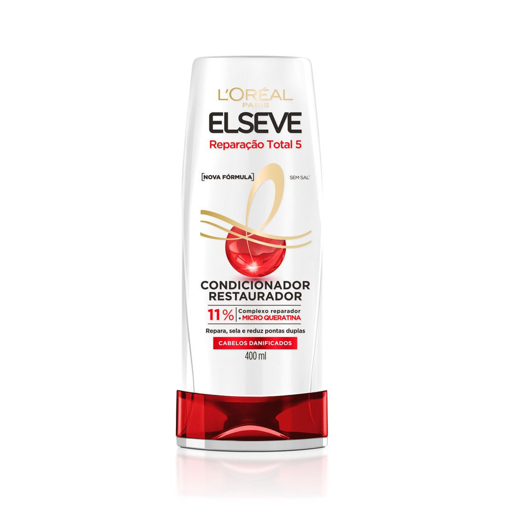 Condicionador Elseve Reparação Total 5 400ml - Beauty