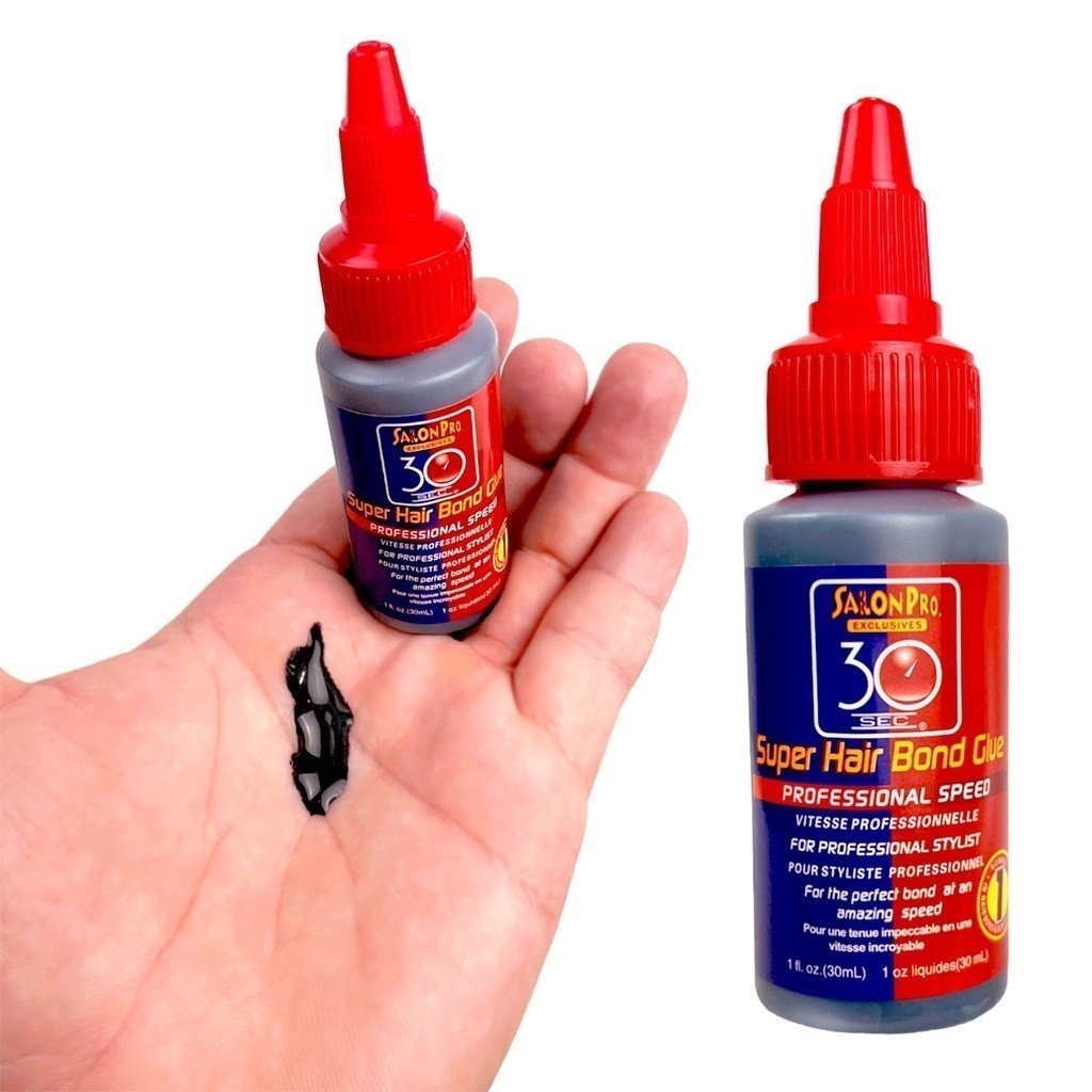 Cola Salon Pro 30ml – Fixação Rápida em 30 Segundos Para Alongamento Mega Hair - Entrega Pronto