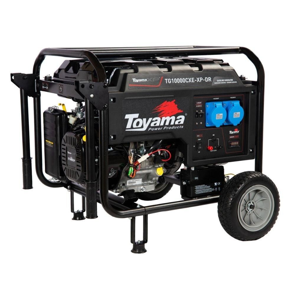 Gerador Energia a Gasolina 9.0 Kva Monofásico - Toyama em Oferta na Shopee