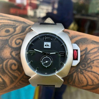 Relógio Quikisilver Foxhound Pulseira De Couro + Caixa envio rapido em Oferta na Shopee