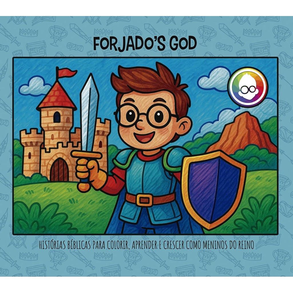 Forjados Gods | Histórias Bíblicas para Colorir em Oferta na Shopee