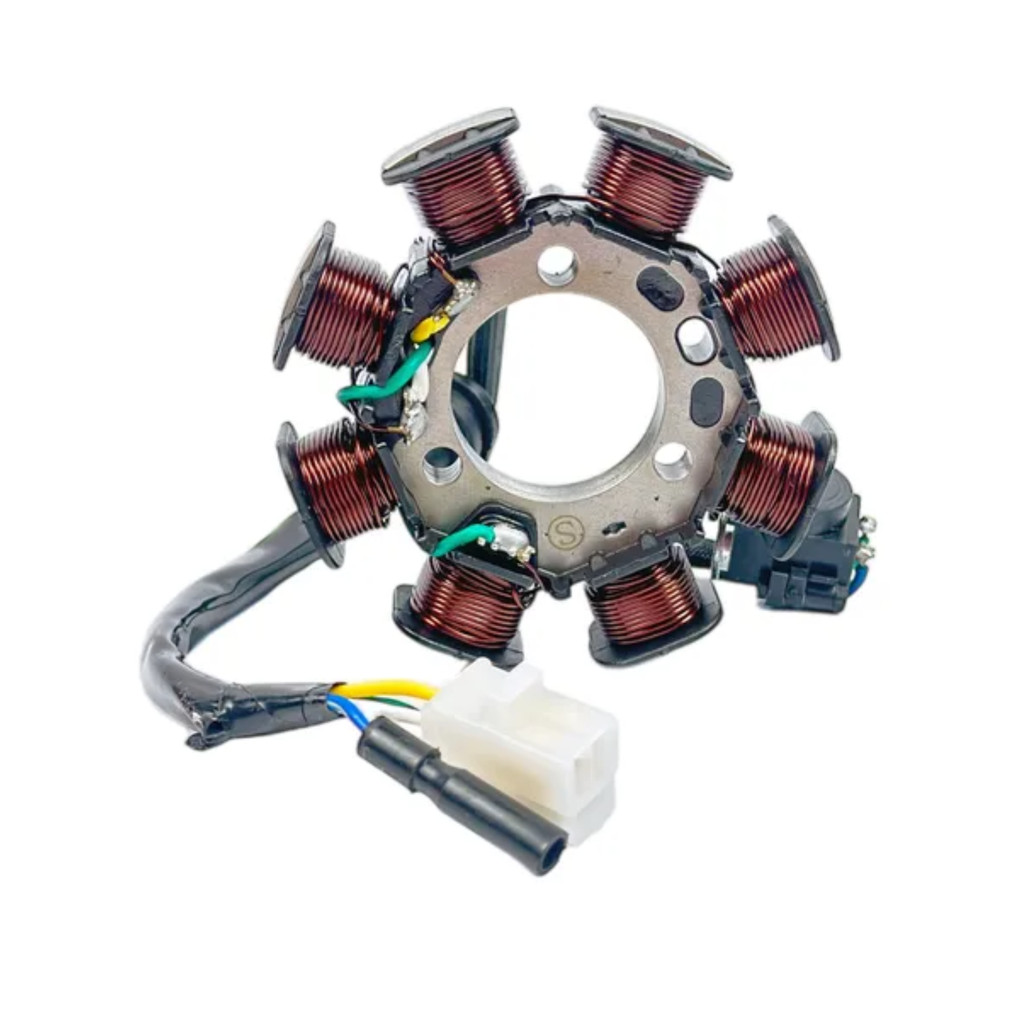 ESTATOR COMPLETO TITAN125 2002 A 2004 FAN125 2005 ATE 2008