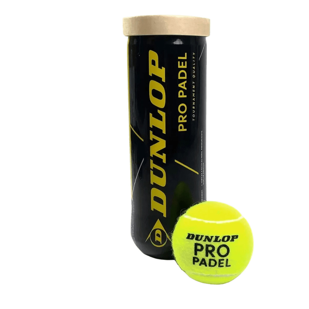 Bola de Padel Dunlop Pro Padel - Tubo c/ 3 Bolas