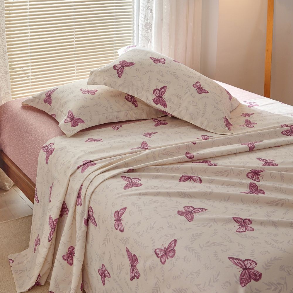 Jogo de Lençol 4 Peças Roma Percal 400 fios Aba Americana Micropercal King Queen Casal Solteiro em Oferta na Shopee