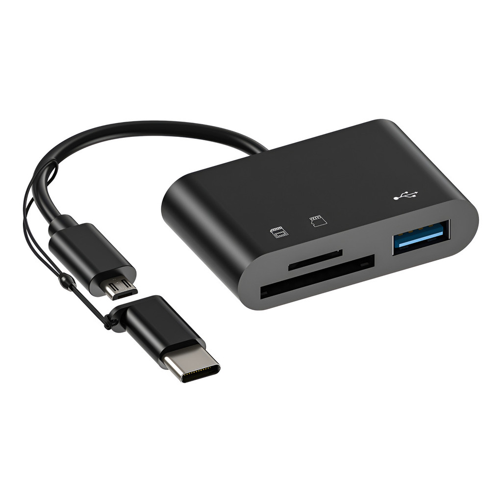 Leitor De Cartão Multifuncional Memory Stick 3 Em 1 Leitor