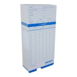 Cartão De Ponto Original Henry Vega E Biash - Pct 100 em Oferta na Shopee