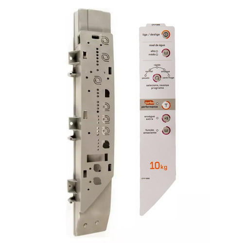 Painel E Adesivo Máquina Lavadora Brastemp Clean 10 Kg Bwc10