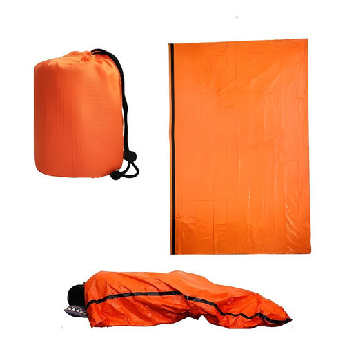 Saco de Dormir Térmico Portátil Para Camping | Impermeável, Leve, Dobrável, Compacto 210cm