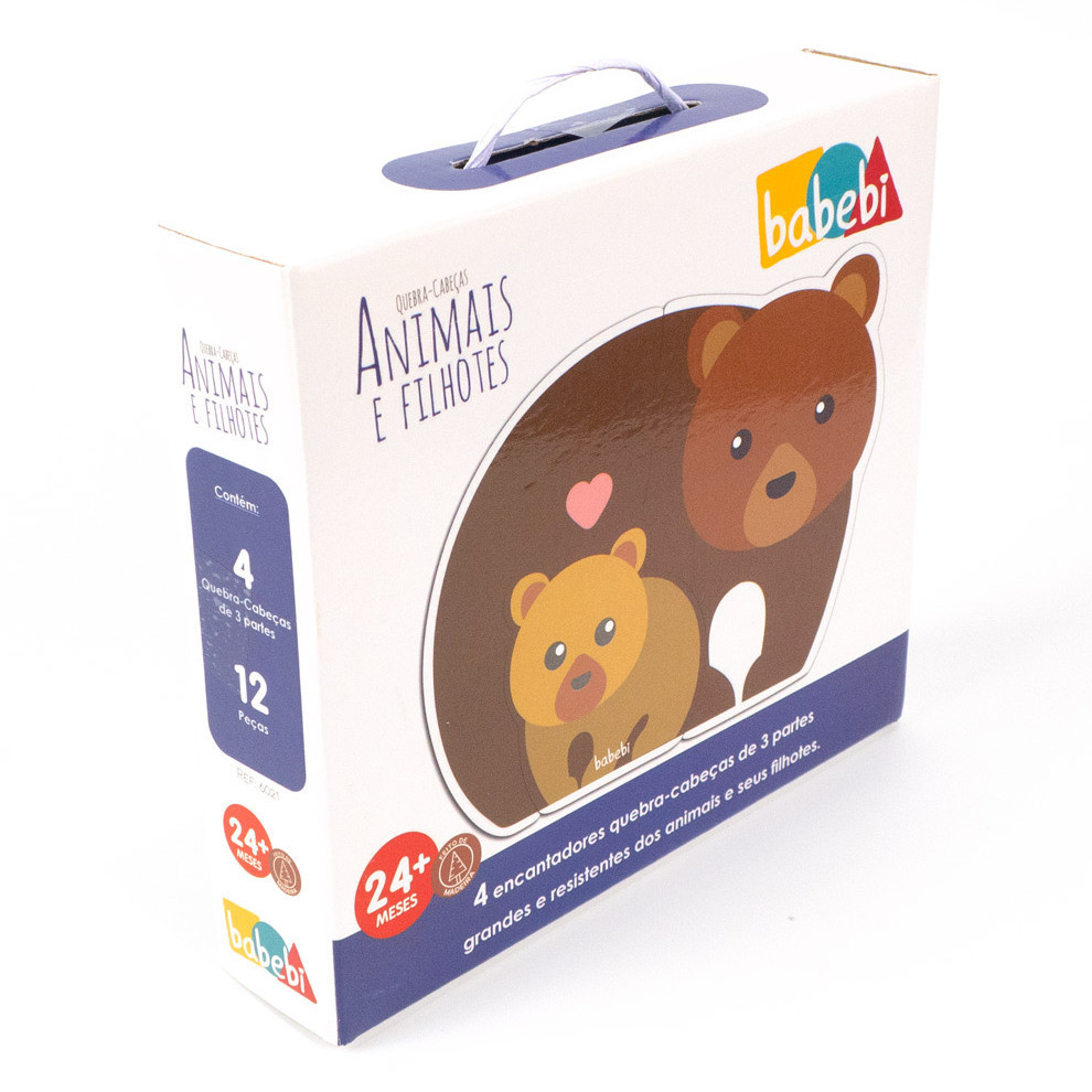 Quebra-Cabeças - Animais e Filhotes em Oferta na Shopee