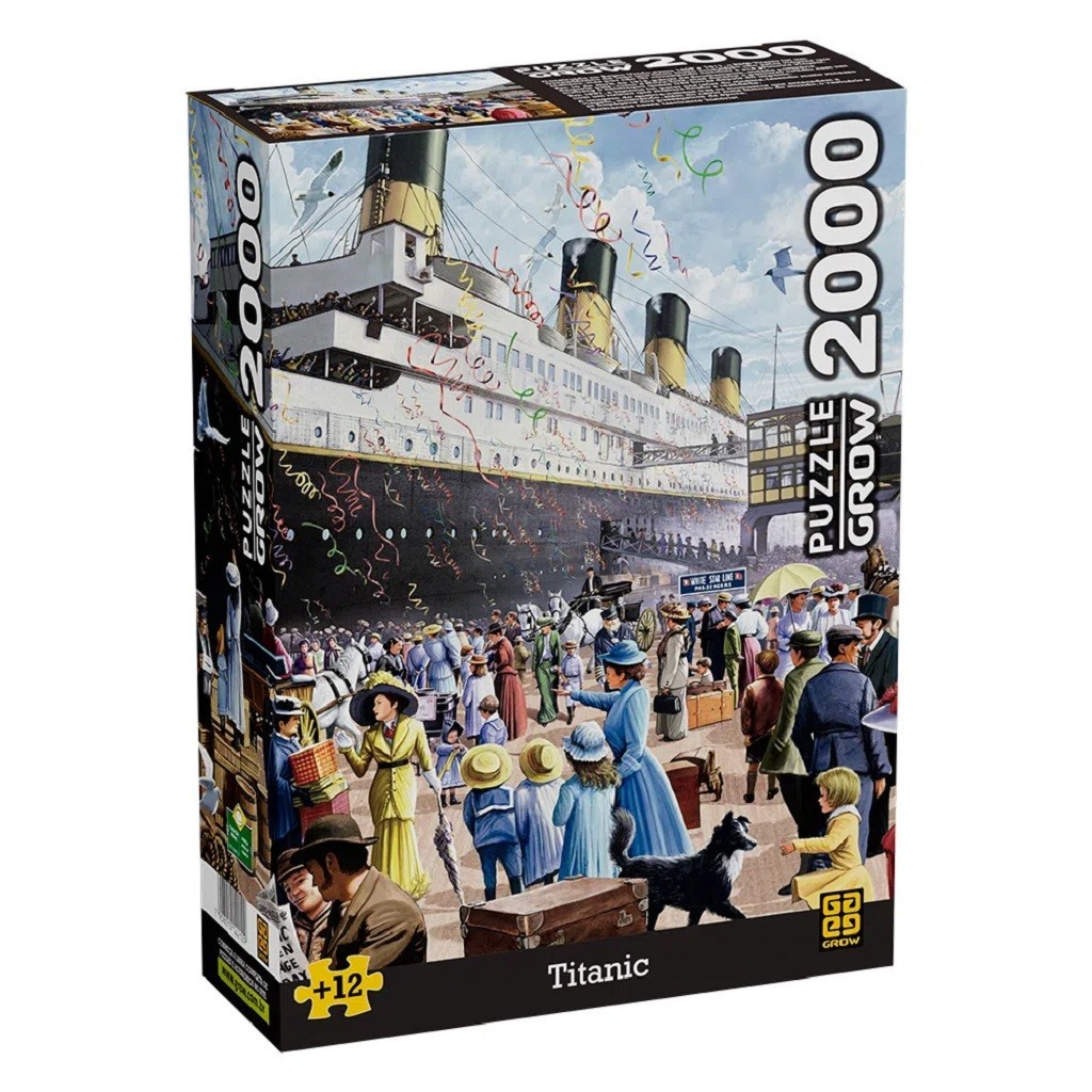Puzzle 2000 Peças Titanic Grow