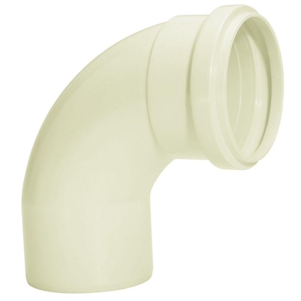 Curva 90° Curta Esgoto 100mm Amanco em Oferta na Shopee