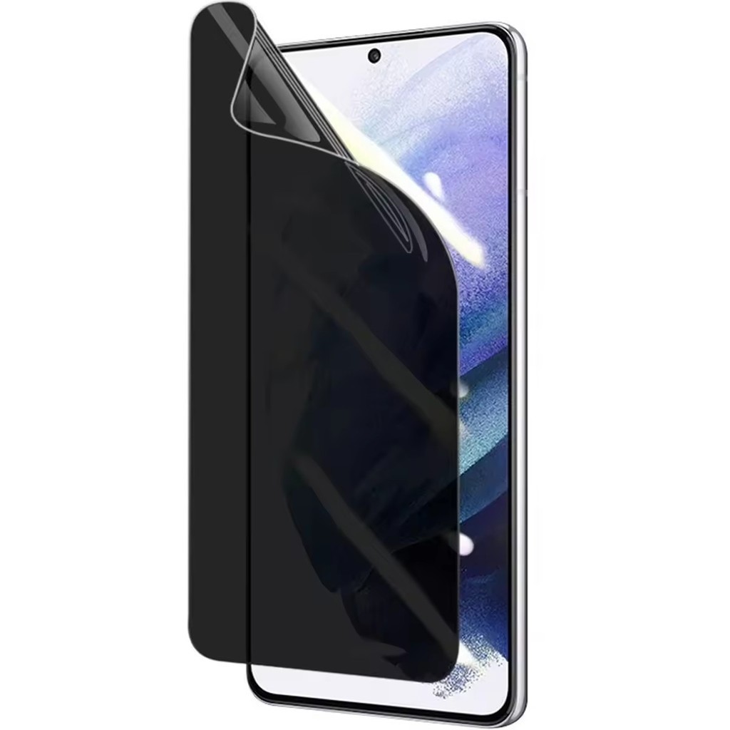ZTE BladeV50 V50Design V41Vita 2Pcs 9D Anti-Espionagem Privacidade Película De Hidrogel Macia Para Blade V50 Design 4G 5G V41 Vita Impressão Digital Protetor De Tela Telefônica Fosca