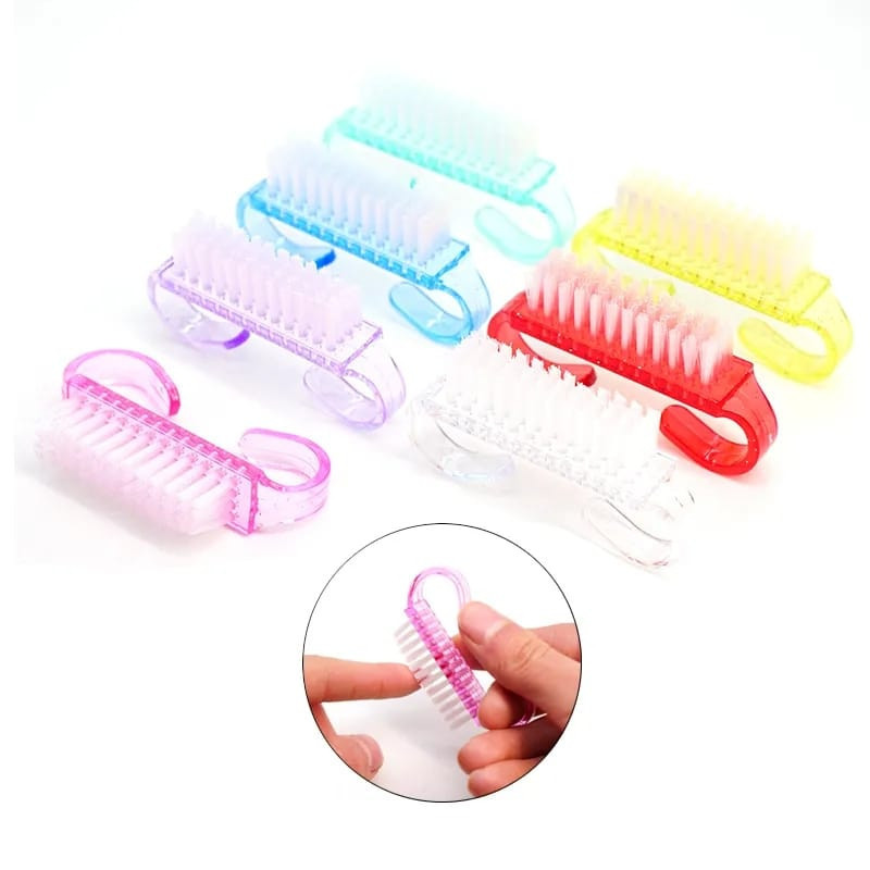 Mini Escova De Unhas Limpeza Manicure Salão Escovinha Limpa Unha